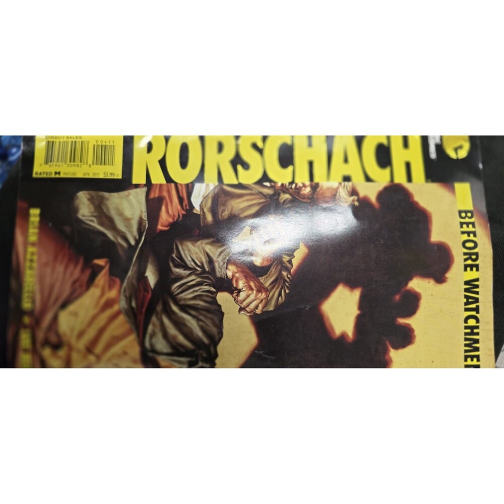 DC Comics Before Watchmen: Rorschach #4 (2013) Brian Azzarello Lee Bermejo